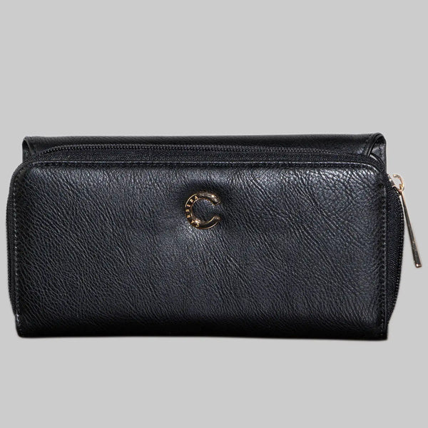 Black Studded Wallet