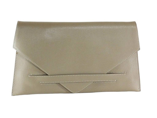 Damen Leder Clutch