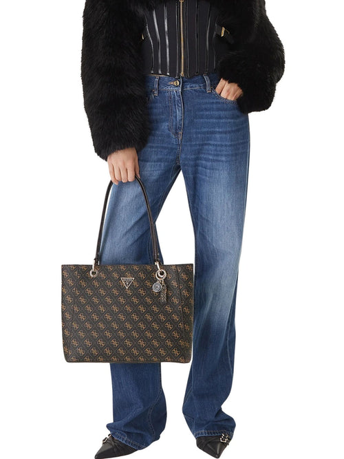 Noelle II Shopper Braun Logo