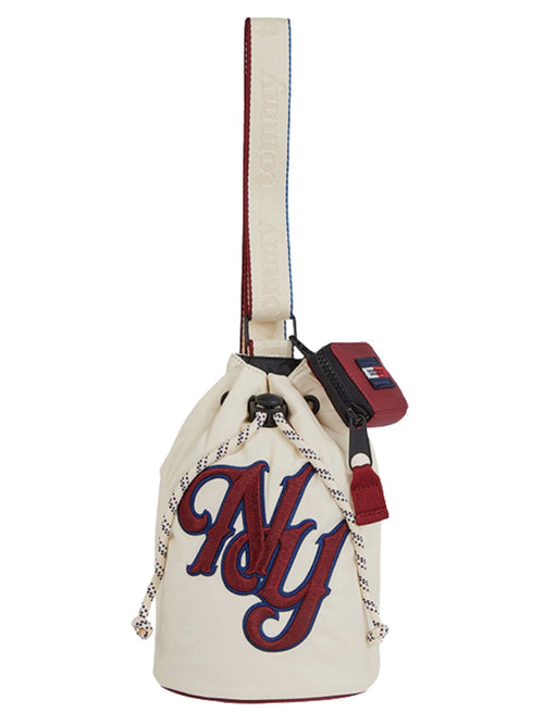 TJC Drawstring Bag NY Creme