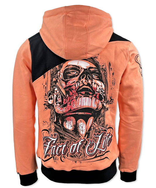 Fact of Life Hoodie "Bad Dreams" - Papaya Punch Orange