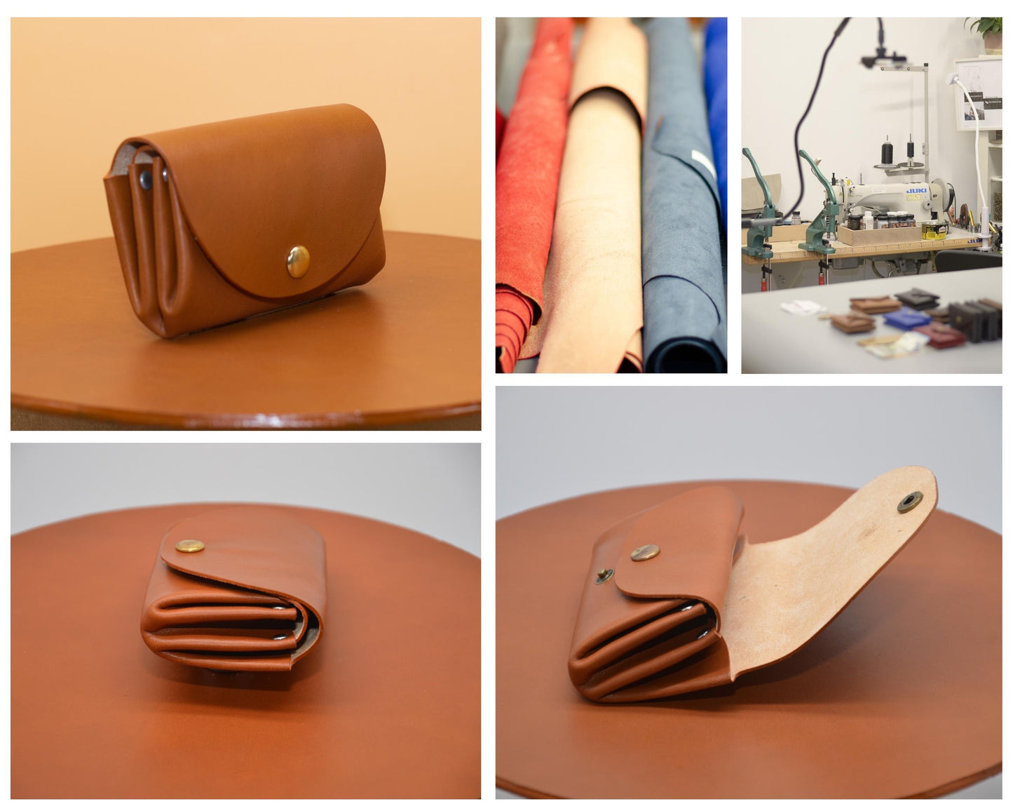 Kleine Geldbeutel Damen Minimalistisch Portemonnaie Frauen