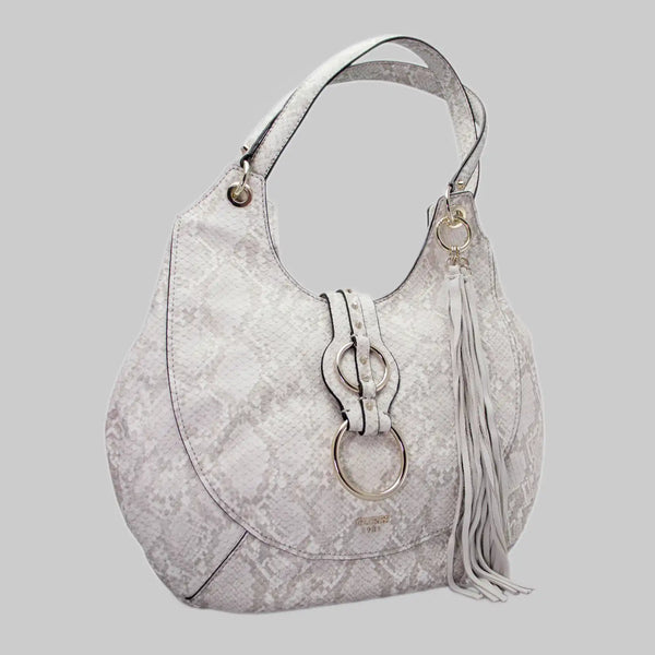 Dixie Umhängetasche Natural Python Schlangen-Optik
