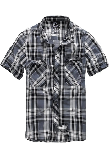 Roadstar Shirt Herren Sommer Baumwolle Kurzarm Hemd