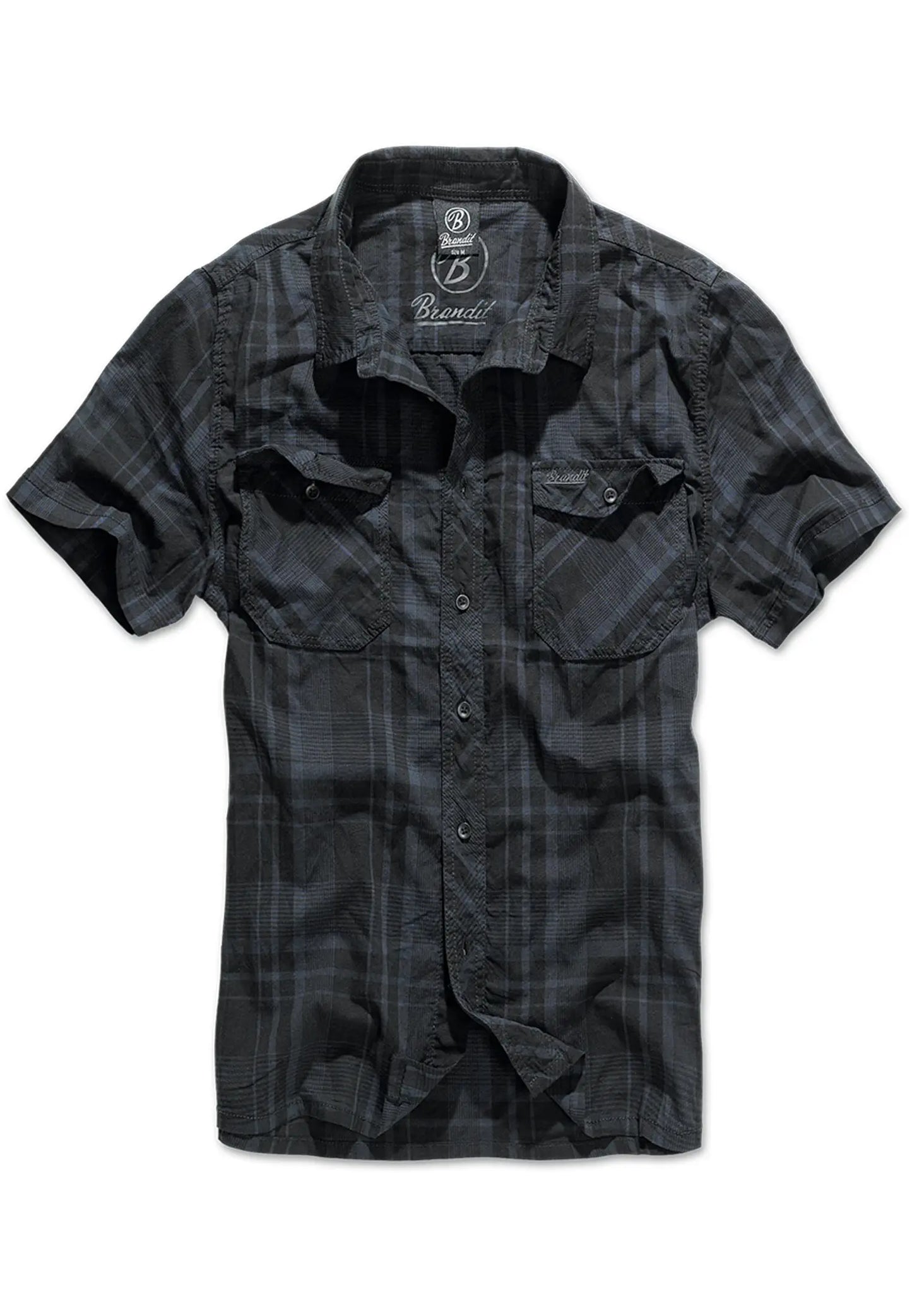 Roadstar Shirt Herren Sommer Baumwolle Kurzarm Hemd