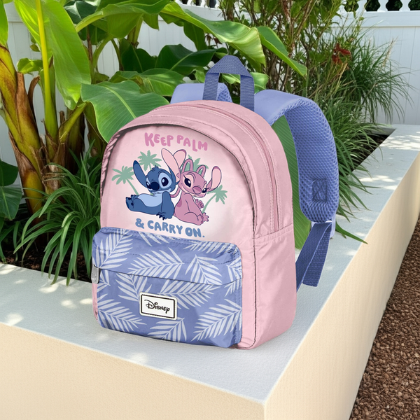 Lilo & Stitch Kindergartenrucksack Rosa Keep Joy